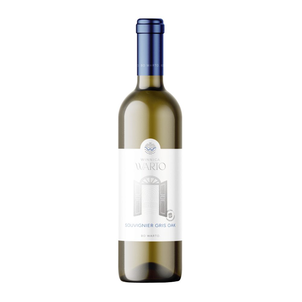 Wino Winnica Warto Souvignier Gris 11,5% białe wytrawne 750 ml