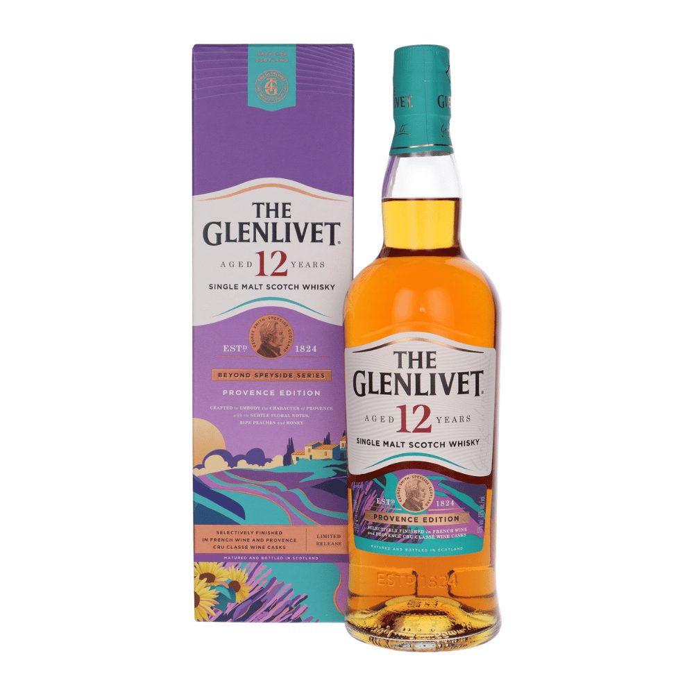 Whisky The Glenlivet 12YO Provence Edition 40% 700 ml kartonik
