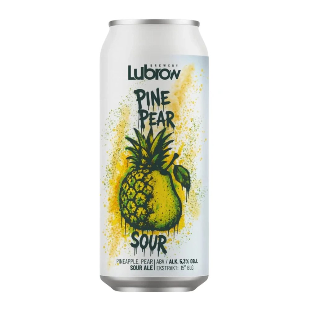 Piwo Lubrow PinePear Sour 5,3% 500 ml puszka DRS