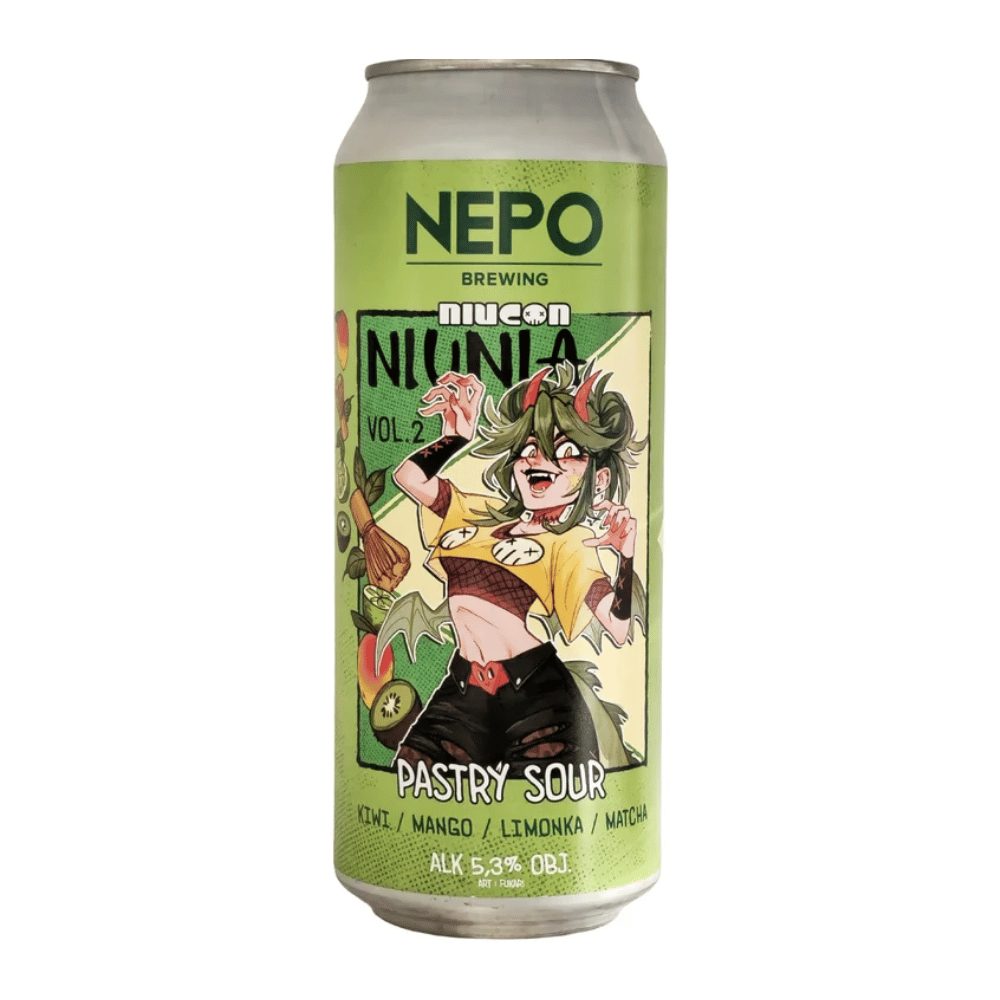 Piwo Nepomucen Niunia Pastry Sour 5,3% 500 ml puszka DRS