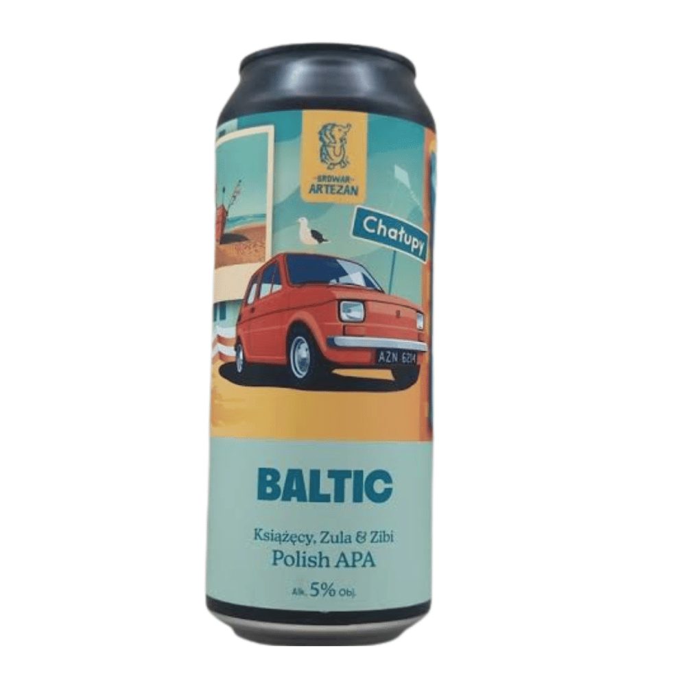 Piwo Artezan Baltic Polish APA 5% 500 ml puszka DRS