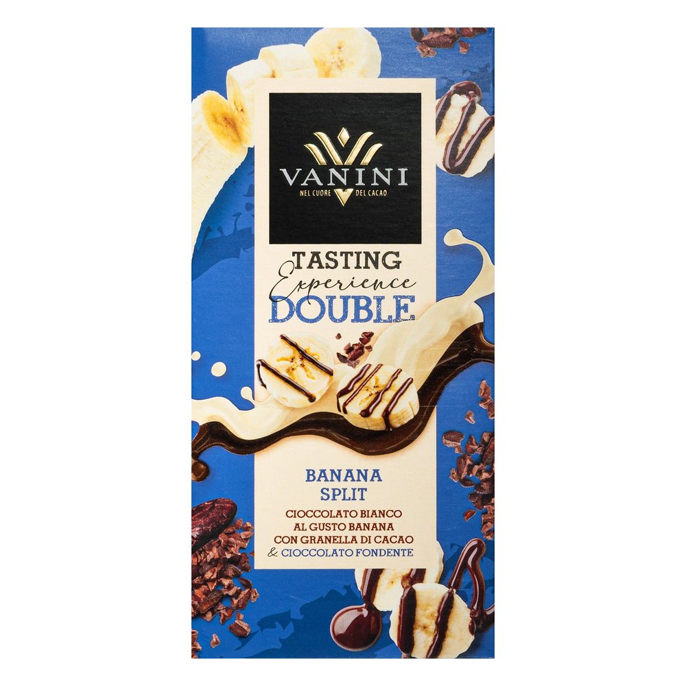 Czekolada Vanini Tasting Double Banana 85 g
