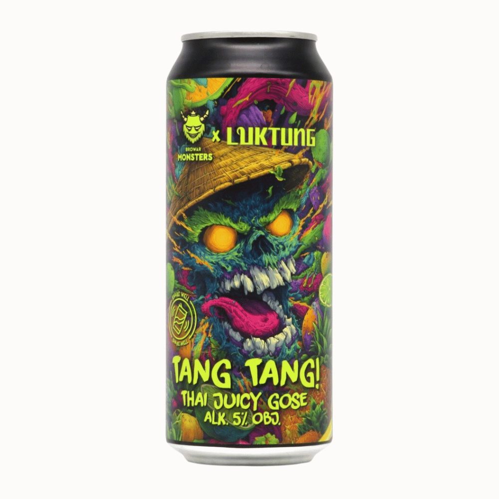 Piwo Monsters Tang Tang! Tai Juicy Gose 5% 500 ml puszka DRS