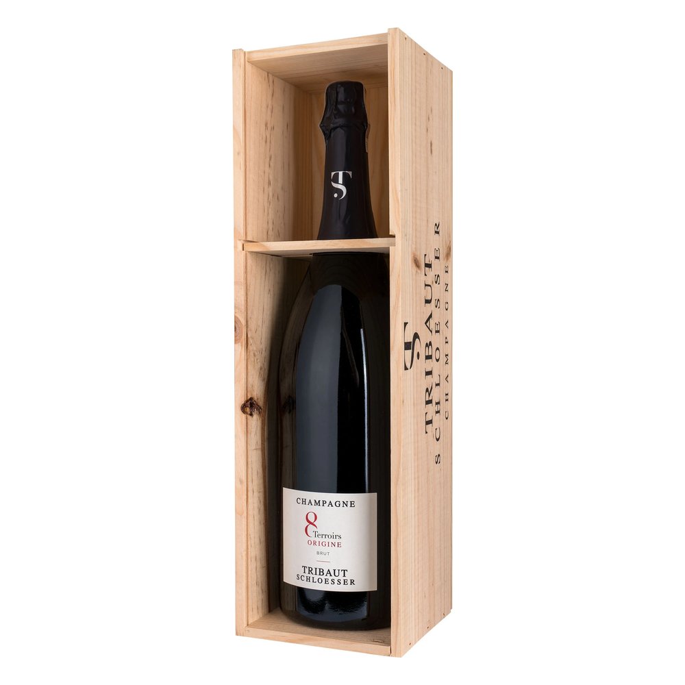 Wino Tribaut Brut Origine 12,5% białe wytrawne 3000 ml Skrzynka