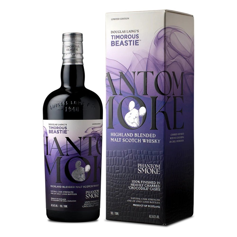 Whisky Timorous Beastie Phantom Smoke 54,2% 700 ml Kartonik