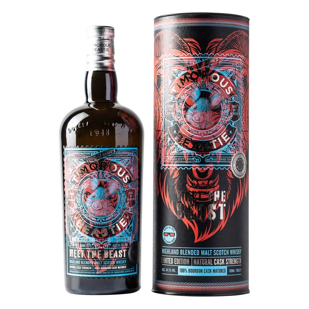 Whisky Timorous Beastie Meet The Beast 2023 54,3% 700 ml Tuba