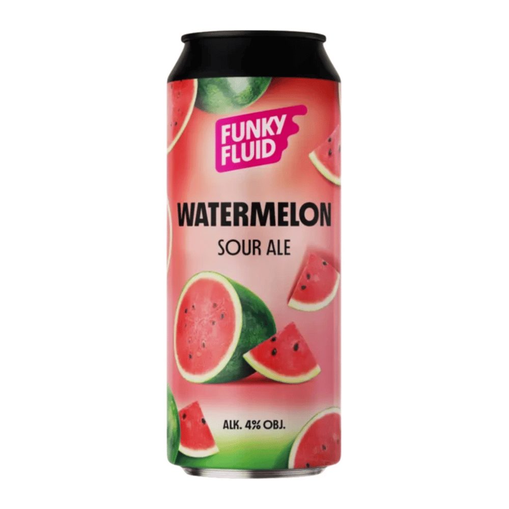 Piwo Funky Fluid Watermelon Sour Ale 4% 500 ml puszka