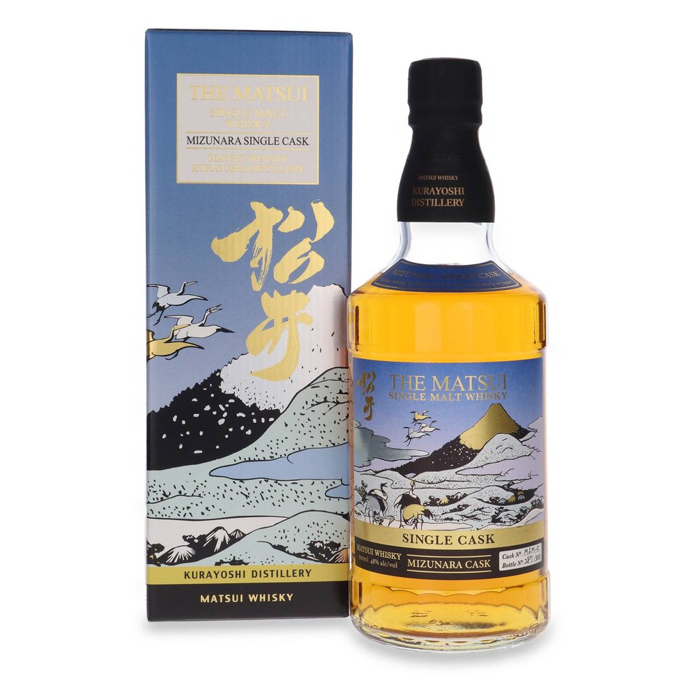 Whisky Matsui The Mizunara Single Cask Malt 48% 700 ml Kartonik