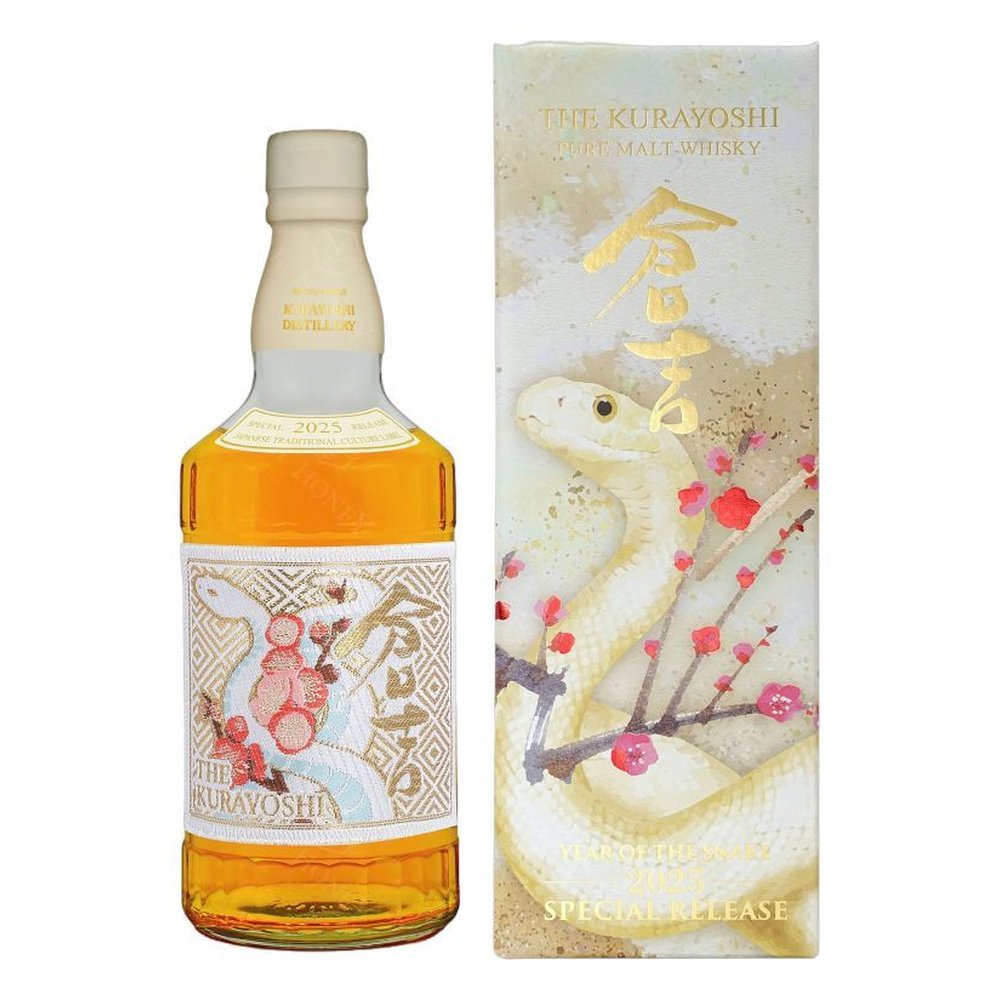 Whisky The Kurayoshi Snake Label 2025 Pure Malt 43% 700 ml Kartonik