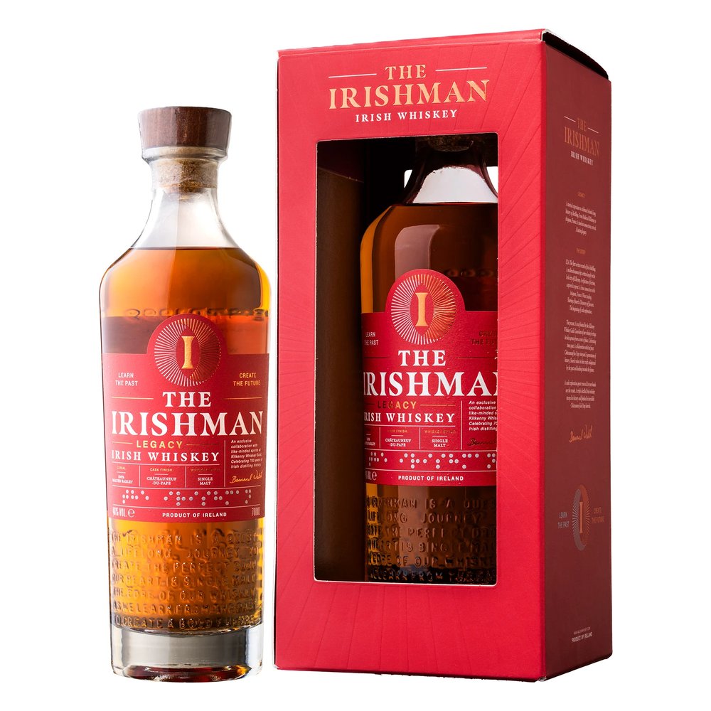 Whisky Chateauneuf Du Pape The Irishman Legacy Cask 46% 700 ml kartonik
