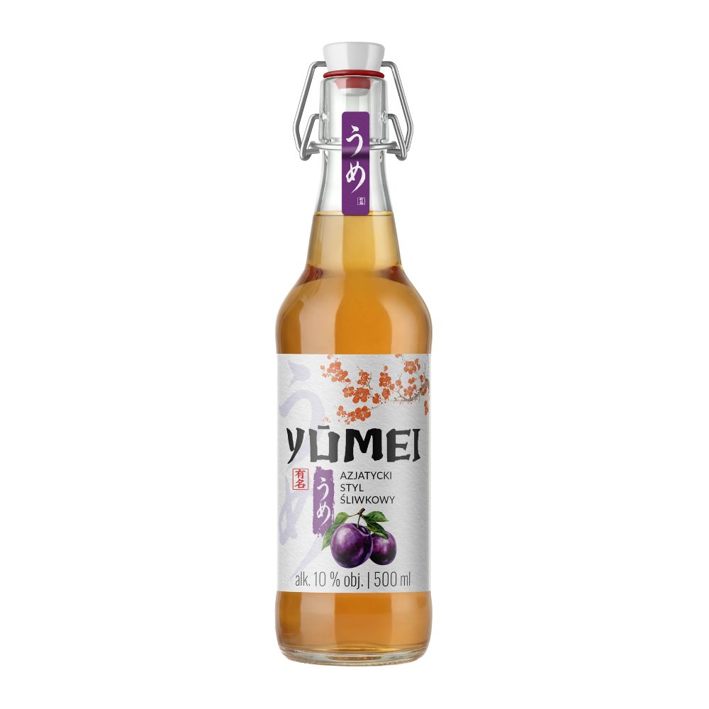 Wino Yumei Śliwka 10% 500 ml