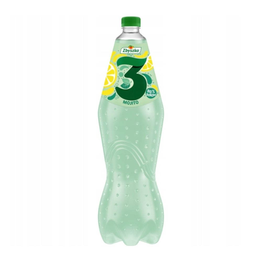 Napój Zbyszko 3 Mojito 1750 ml gazowany DRS