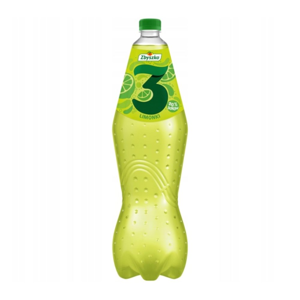 Napój Zbyszko 3 Limonki 1750 ml DRS