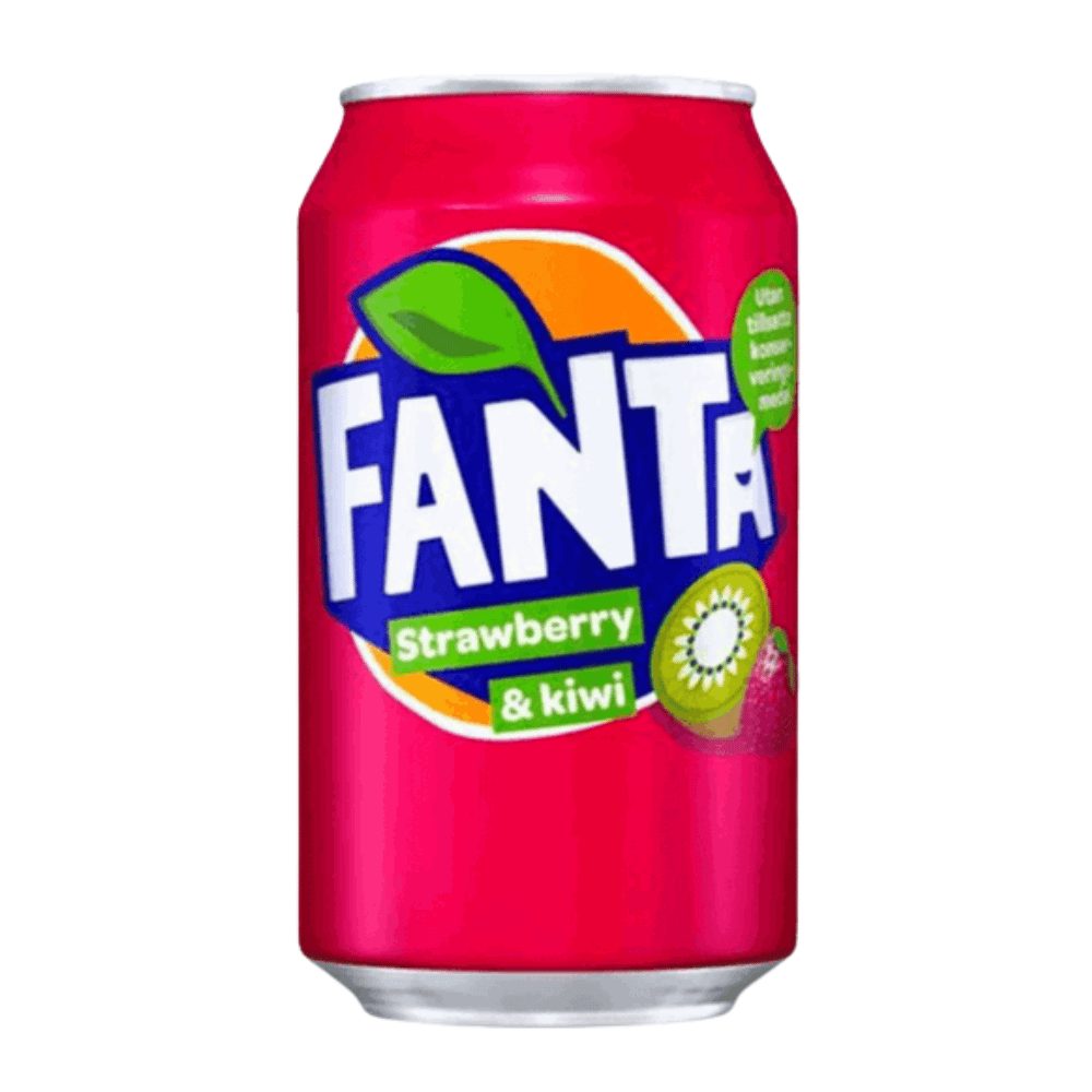 Napój Fanta Strawberry & Kiwi 330 ml puszka DRS