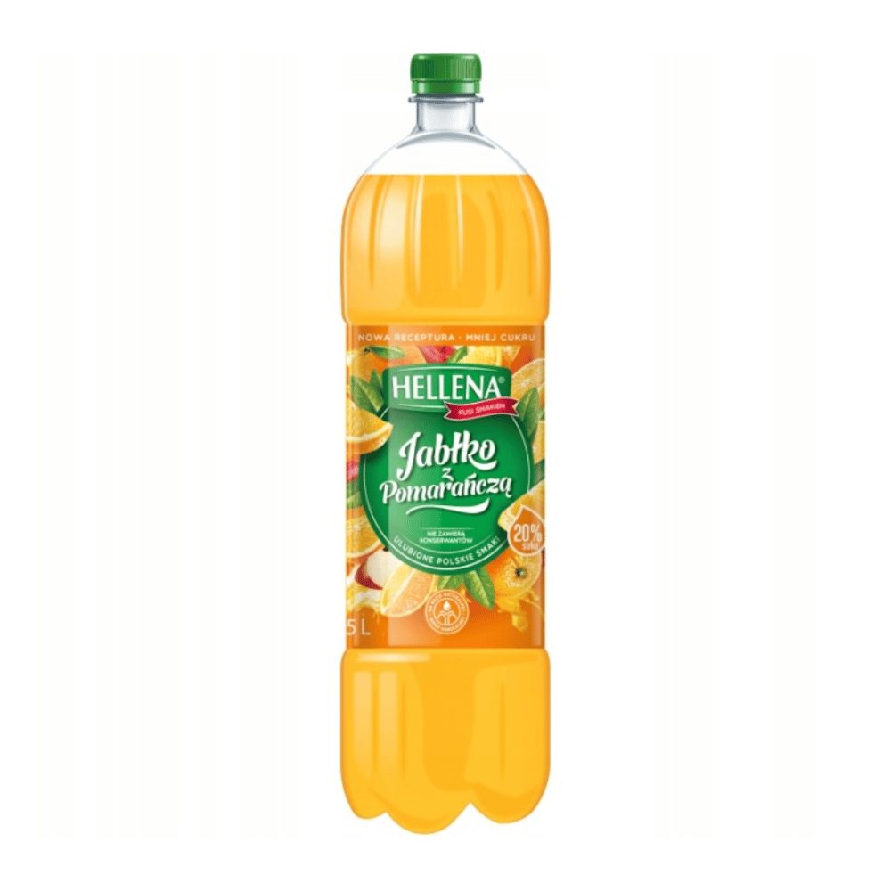 Napój Hellena Jabłko Pomarańcza 1750 ml DRS
