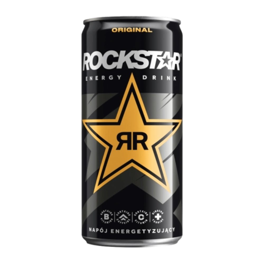 Napój energetyczny Rockstar Original 250 ml Puszka DRS