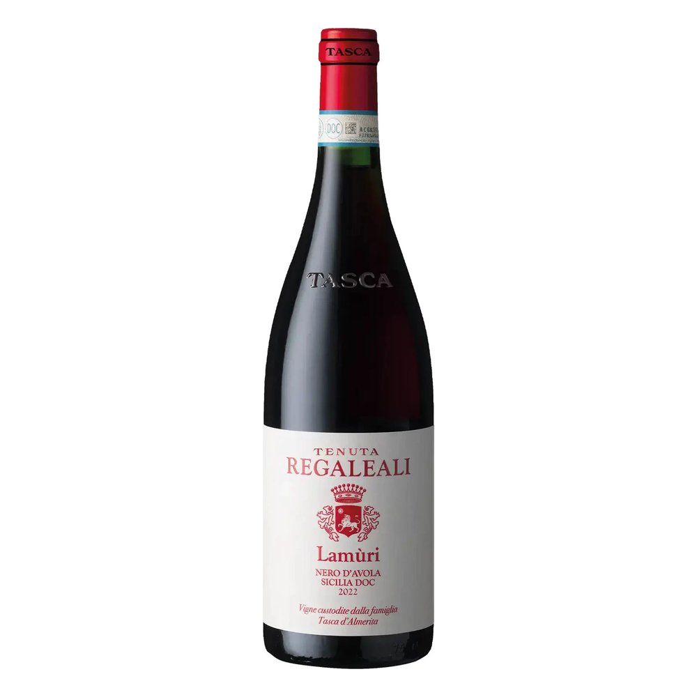 Wino Tasca Lamuri 2022 Nero D'avola Regaleali 14% czerwone wytrawne 750 ml