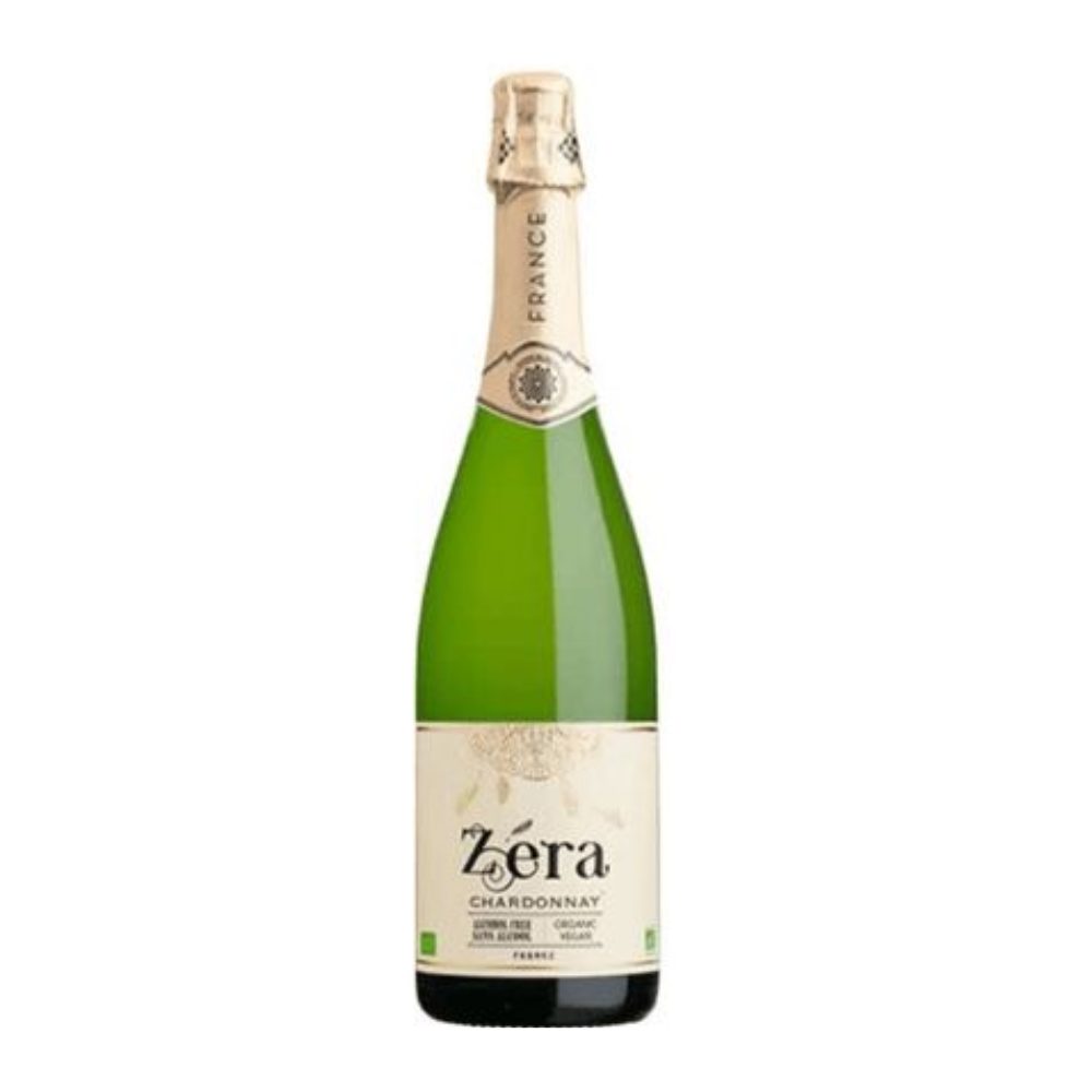 Wino musujące Zera Sparkling Chardonnay 0% białe wytrawne 750 ml