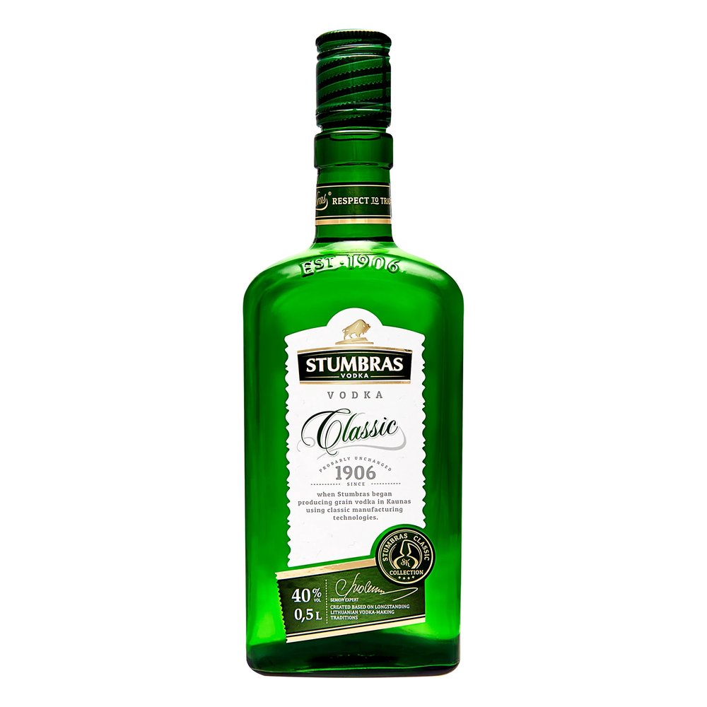 Wódka Stumbras Classic 40% 500 ml