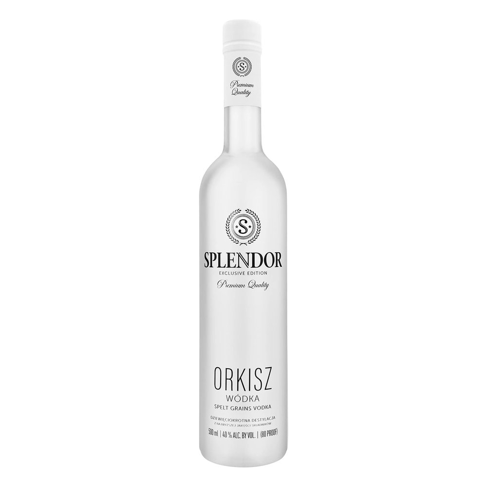 Wódka Splendor Orkisz Pure 40% 500 ml Kartonik