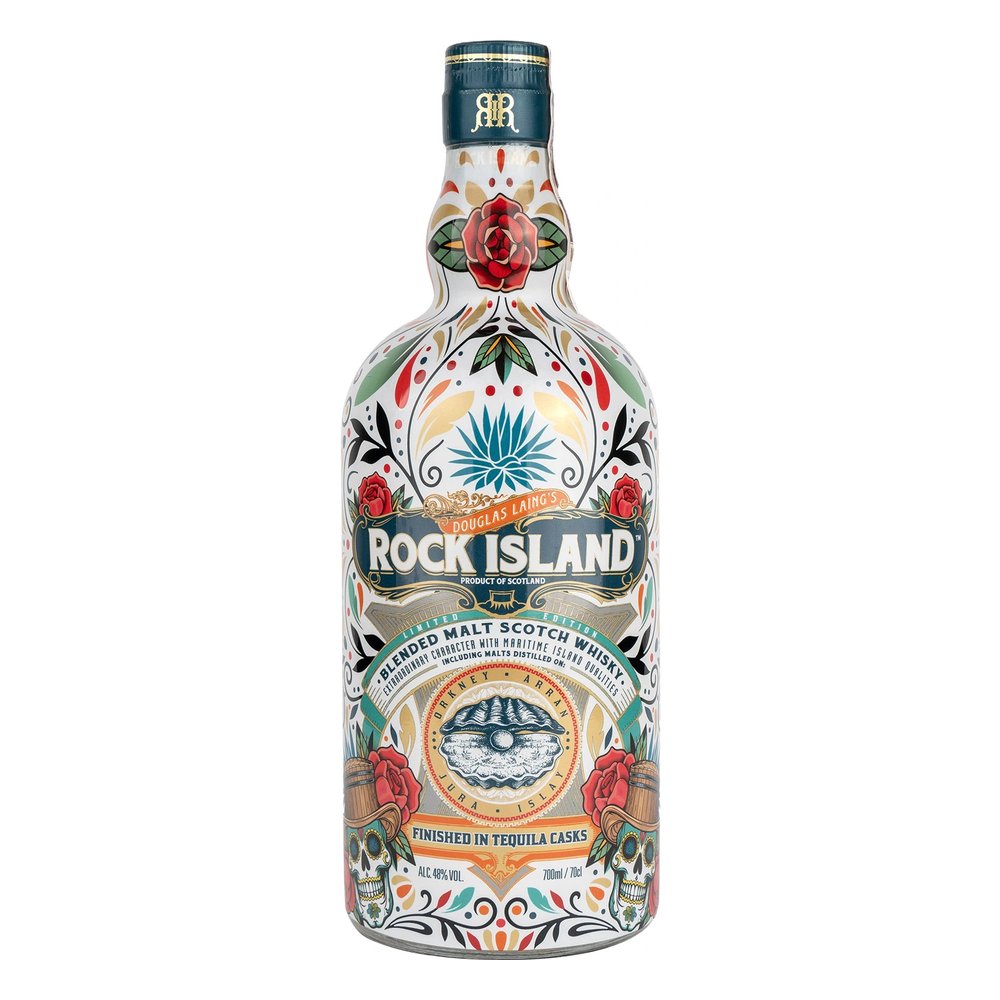 Whisky Rock Island Blended Malt Tequila Cask Edition 48% 700 ml