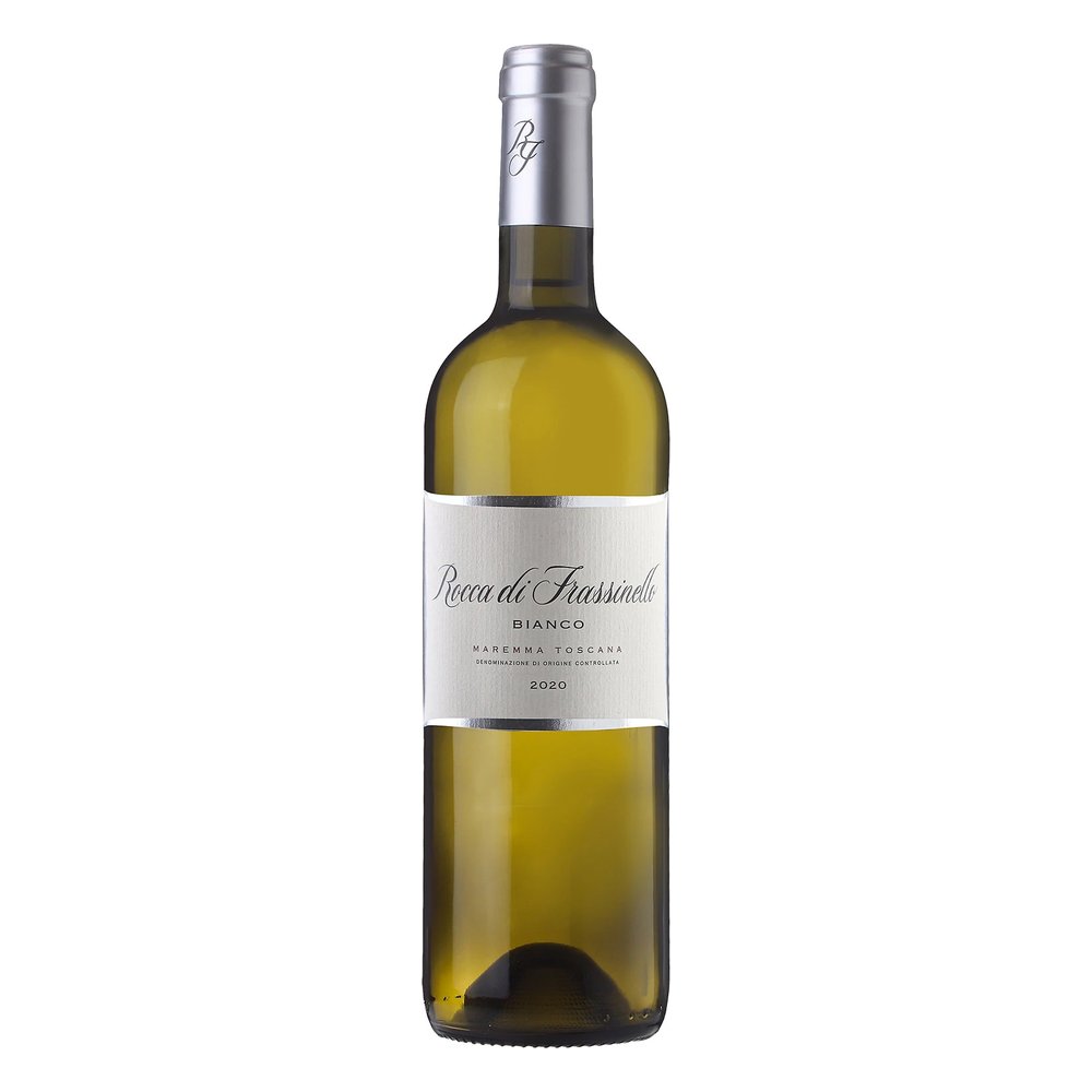 Wino Rocca Di Frassinello Bianco 2022 13% białe wytrawne 750 ml