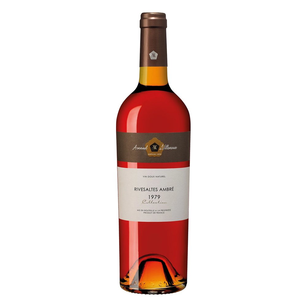 Wino Rivesaltes Ambre 1970 Arnaud 16% czerwone słodkie 750 ml