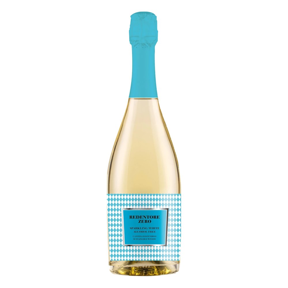 Wino Redentore Zero Sparkling White  0% białe wytrawne 750 ml