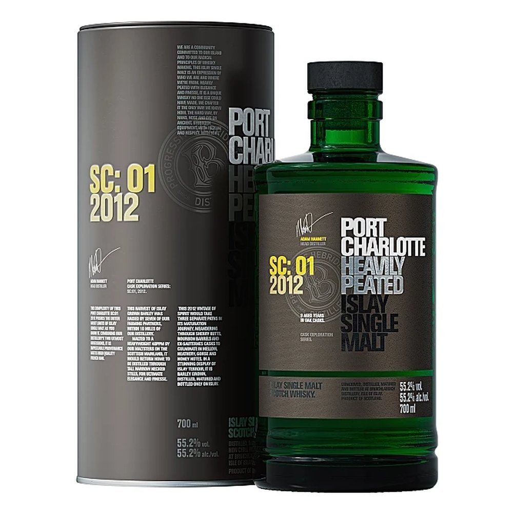 Whisky Port Charlotte 2012 Sc: 01 55,2% 700 ml