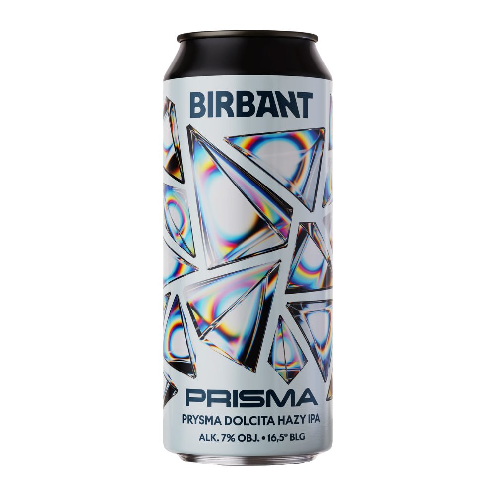 Piwo Birbant Prisma Hazy IPA 7% 500 ml puszka DRS