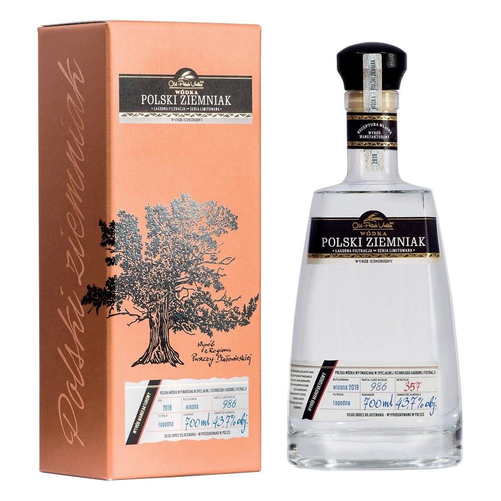 Wódka Polski Ziemniak Lato 2022 43,2% 700 ml