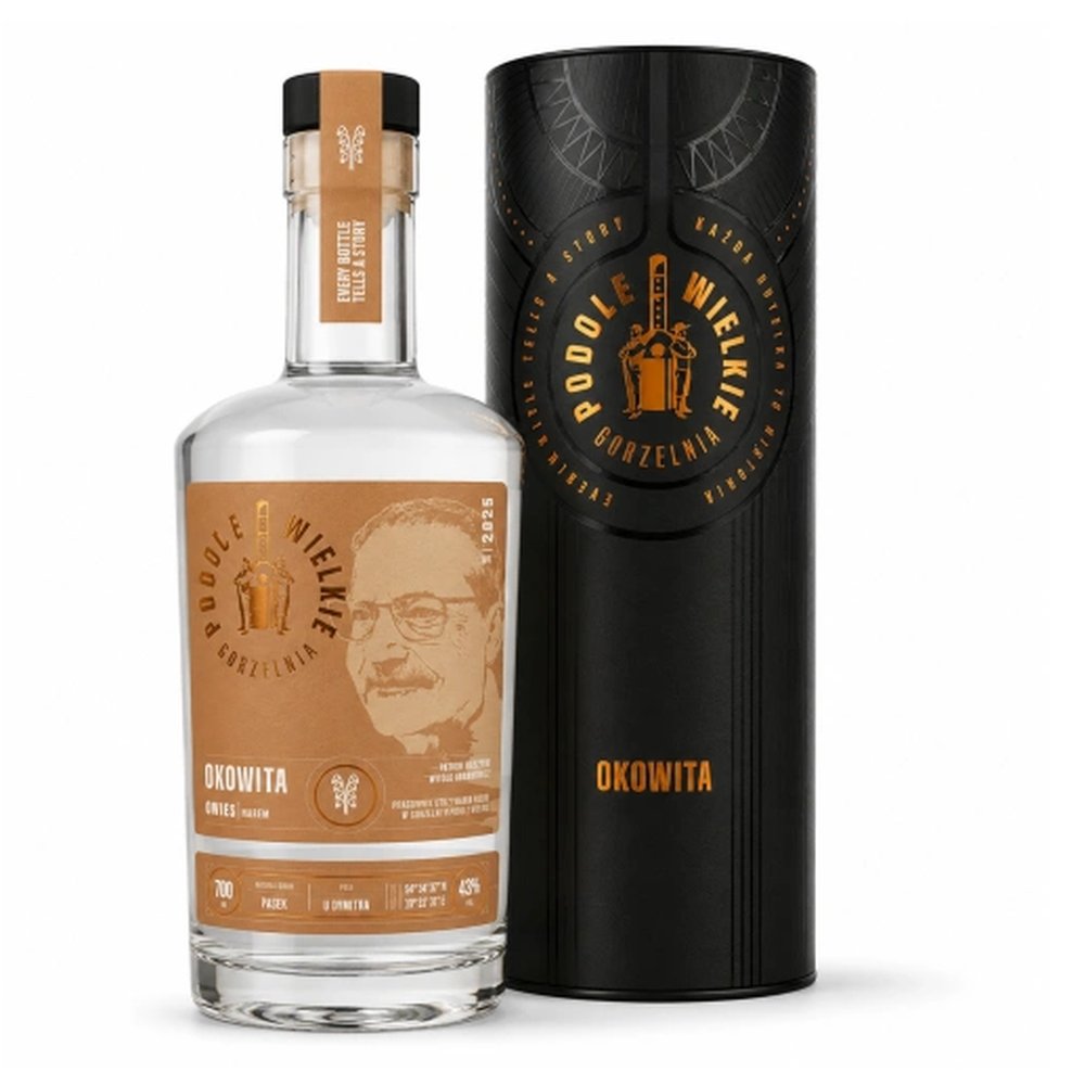 Okowita Podole Wielkie Starzony Owies 6YO Ex Tokaj Tuba 40% 700 ml