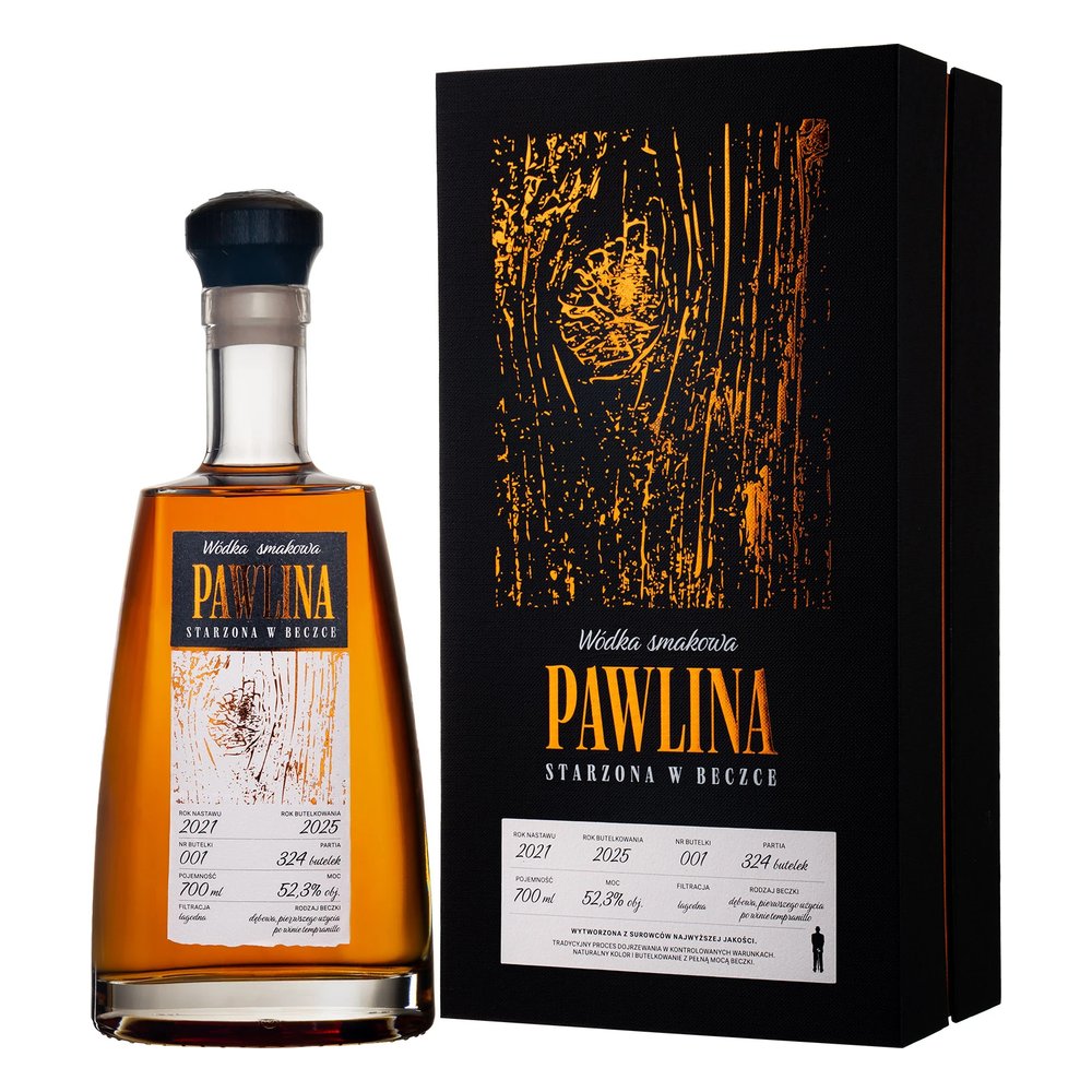 Wódka Pawlina Starzona W Beczce Ziemniaczana 52,3% 700 ml