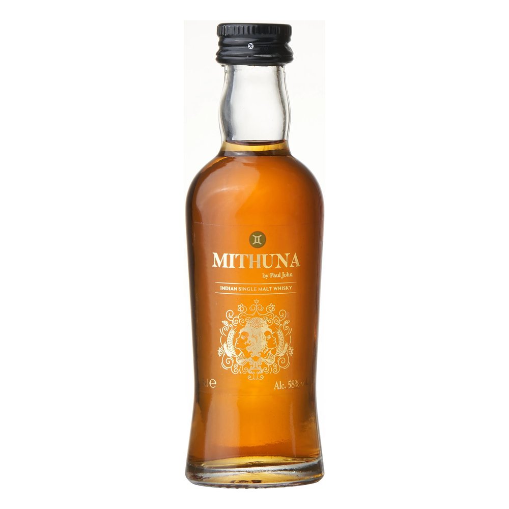 Whisky Paul John Single Malt, Mithuna Mini 58% 50 ml