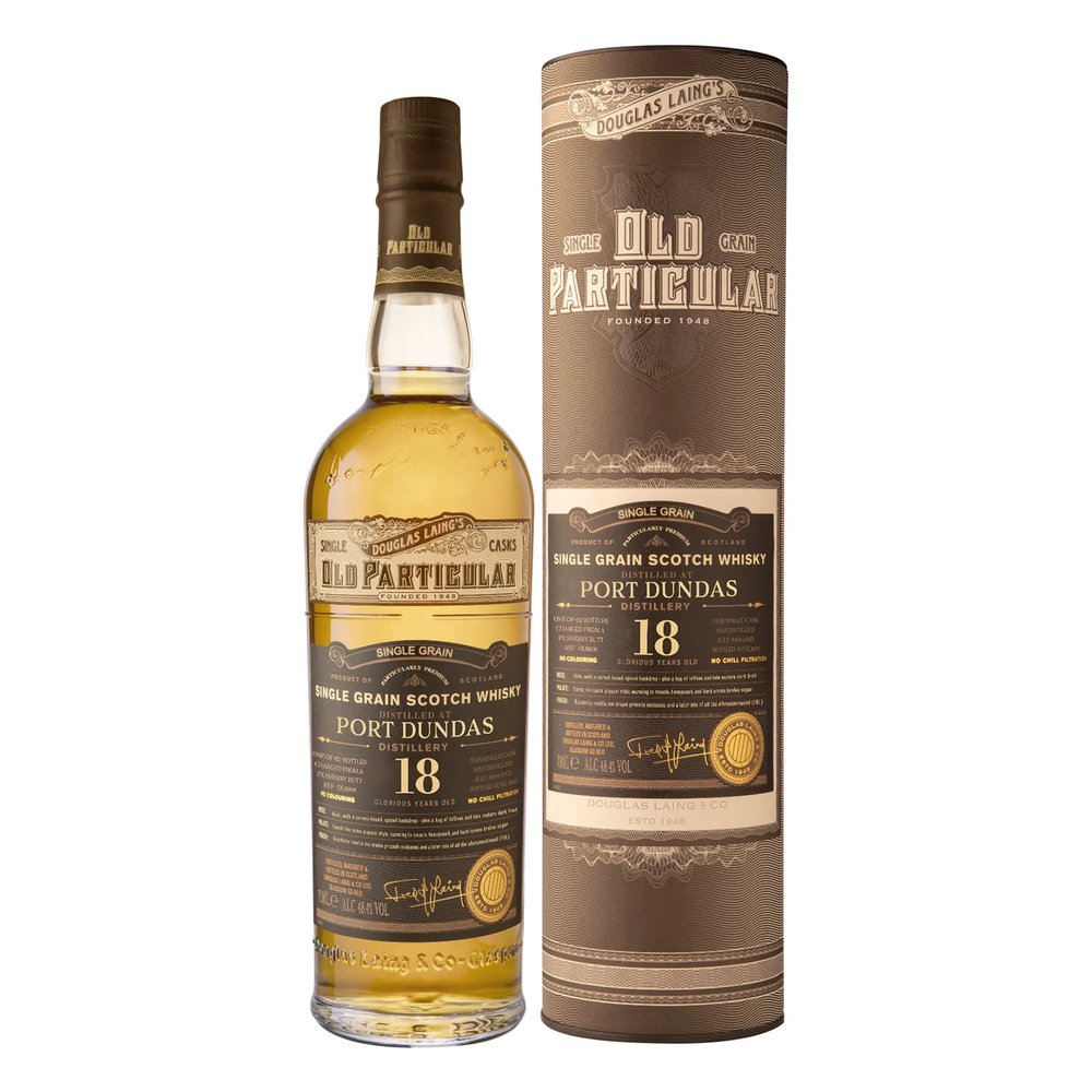 Whisky Old Particular Port Dundas Grain 2004 18YO 48,4% 700 ml