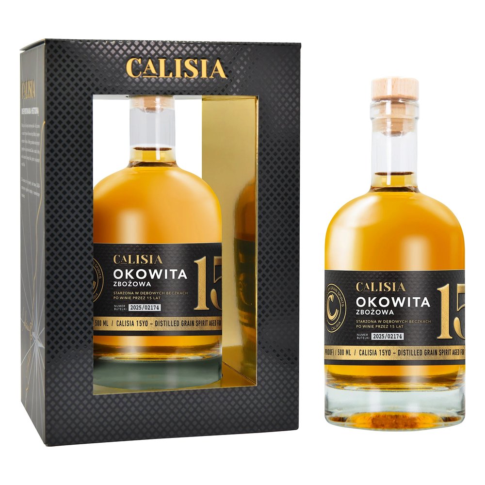 Okowita Calisia 15 Yo 40% 500 ml