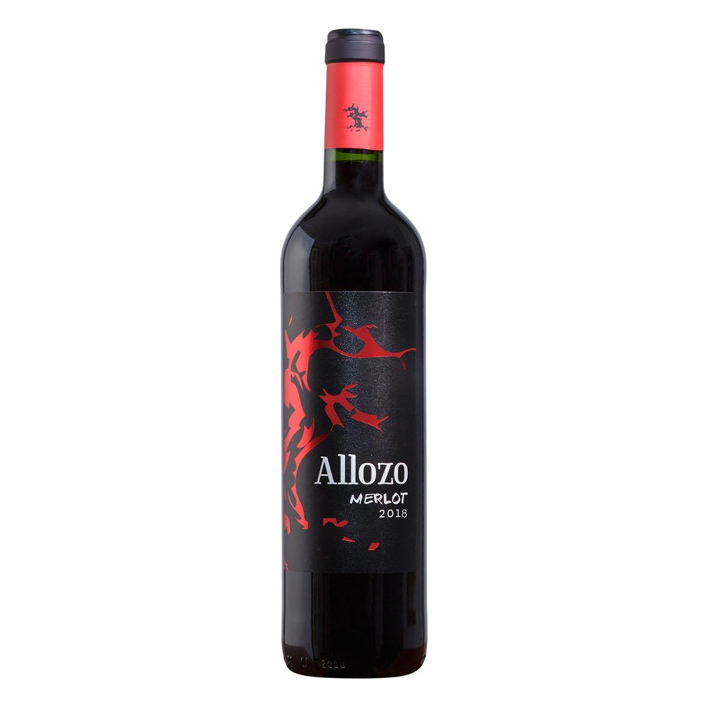Wino Allozo Merlot 2017 14% czerwone wytrawne 750 ml