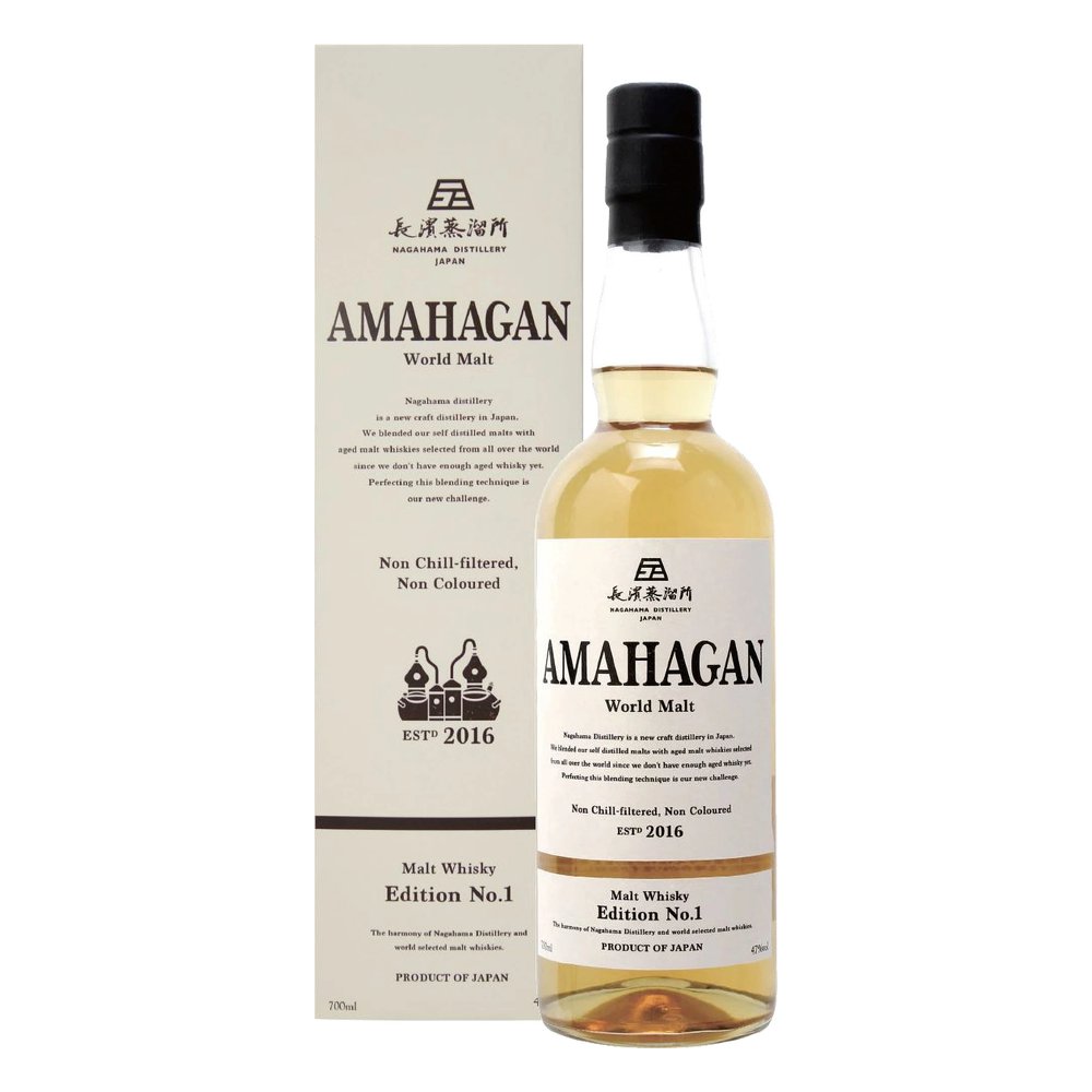 Whisky Amahagan Edition No1 Blended Malt 47% 700 ml