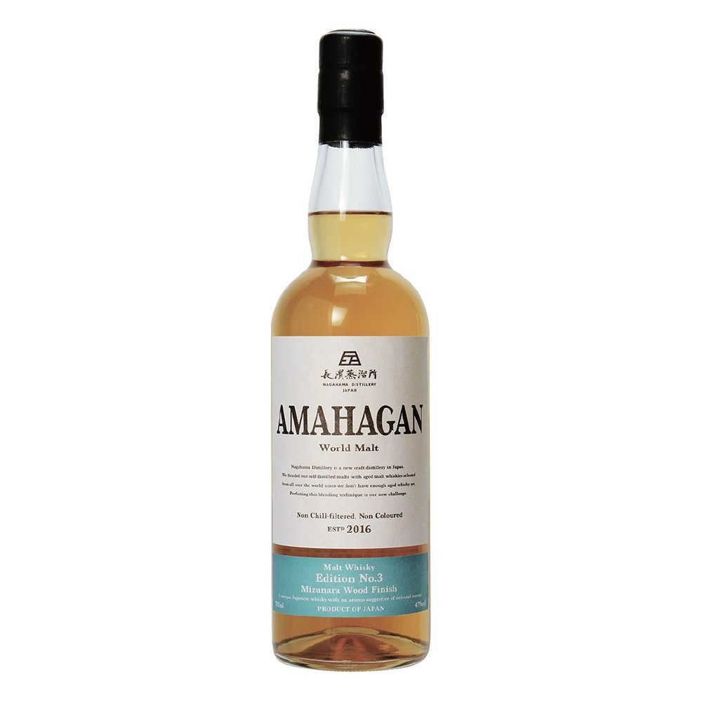 Whisky Amahagan Edition No3 Mizunara Finish 47% 700 ml