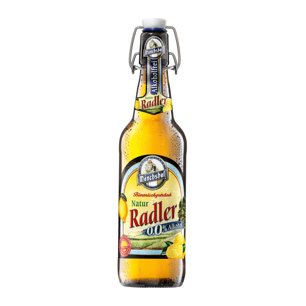 Piwo Monchshof Natur Radler Zitrone 2,5% 500 ml zwrotna