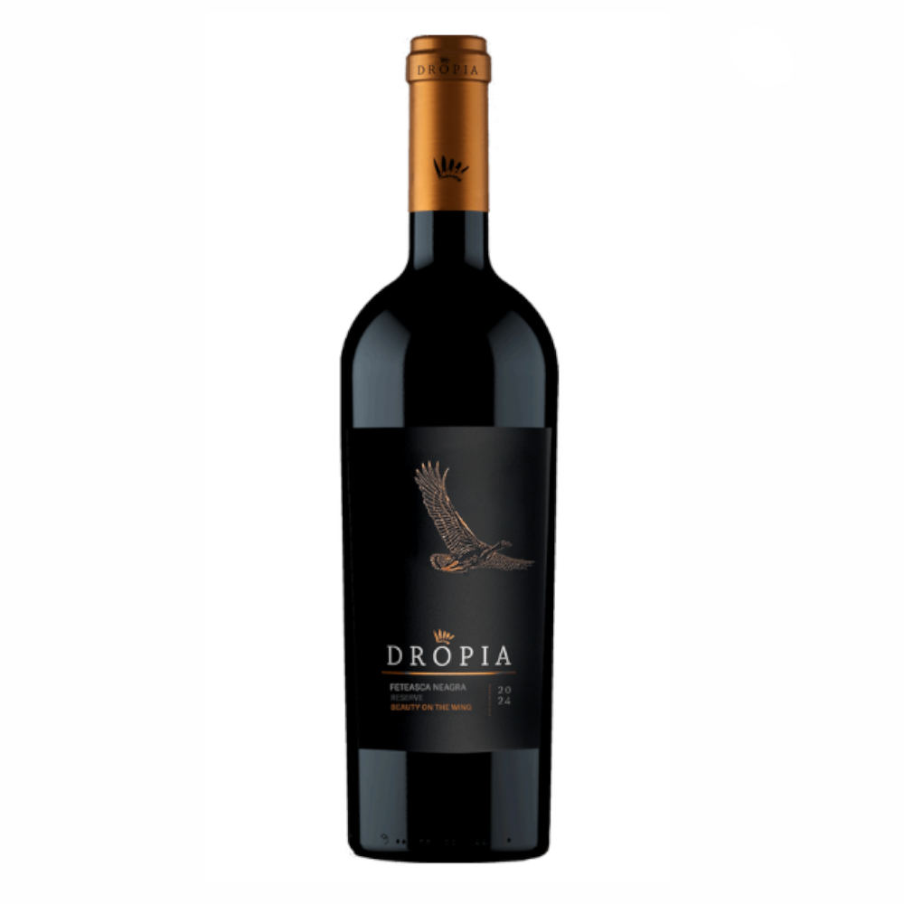 Wino Dropia Beauty on the Wing Fetească Neagră Reserve 14,5% czerwone wytrawne 750 ml