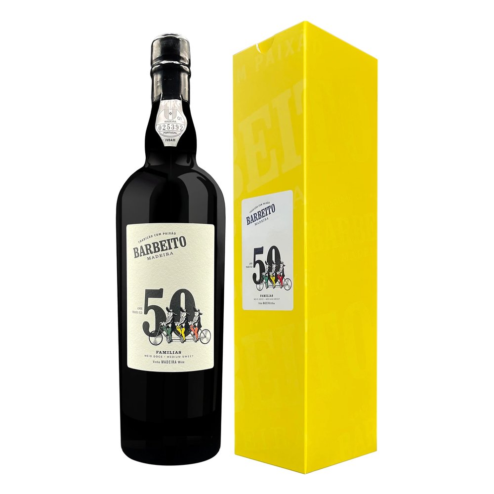 Wino Barbeito Madeira 50YO Familias 20% półsłodkie 750 ml