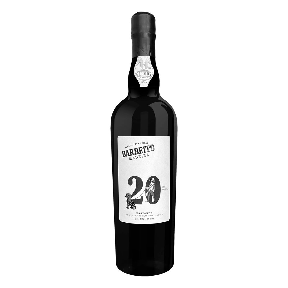 Wino Barbeito Madeira Bastardo 20YO 19% wytrawne 750 ml