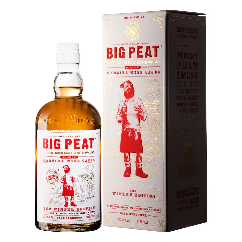 Whisky Big Peat Winter Edition 2025 Madeira Wine Casks 53,6% 700 ml