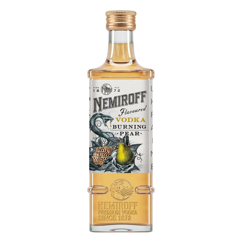 Wódka Nemiroff Burning Pear 37,5% 200 ml