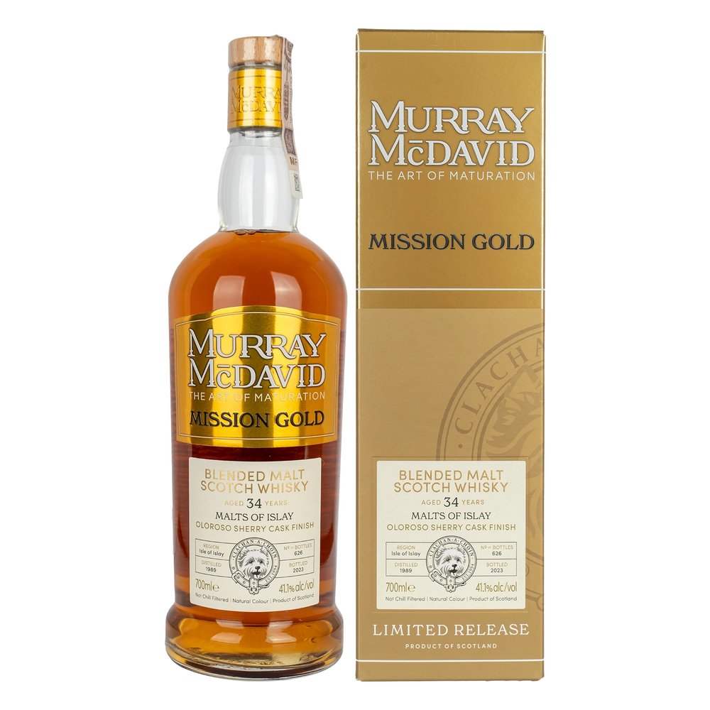 Whisky MMD Malts Of Islay 34YO 41,1% 700 ml kartonik