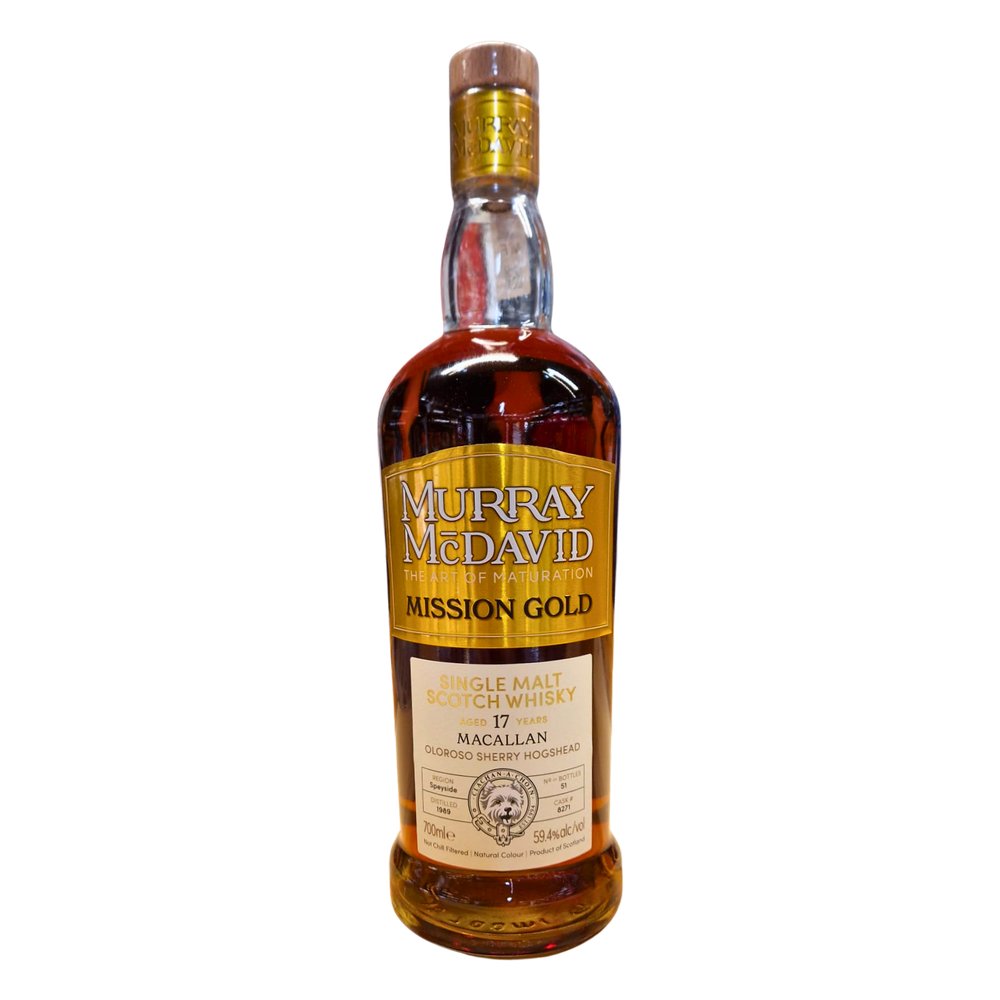 Whisky MMD Macallan 17YO 1989 Mission Gold 59,4% 700 ml