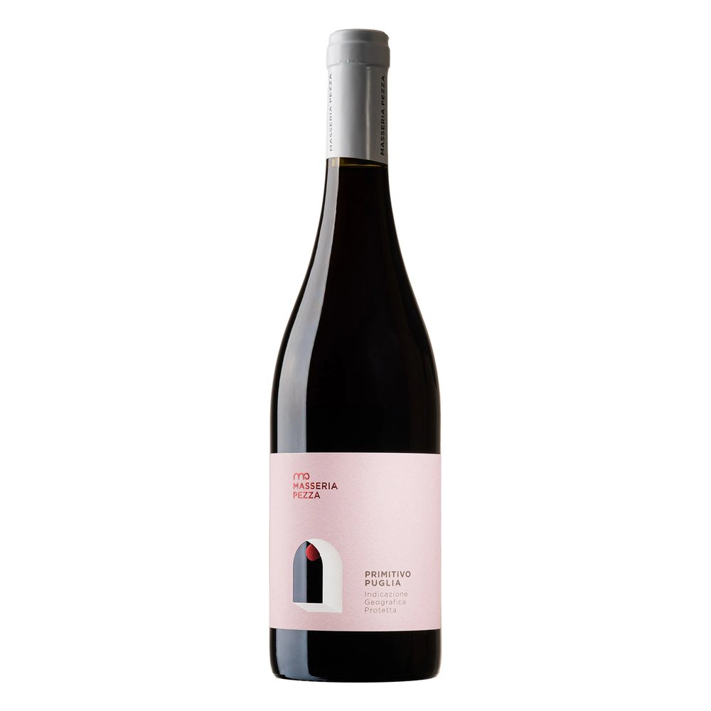 Wino Masseria Pezza Primitivo Puglia 2024 13% czerwone wytrawne 750 ml