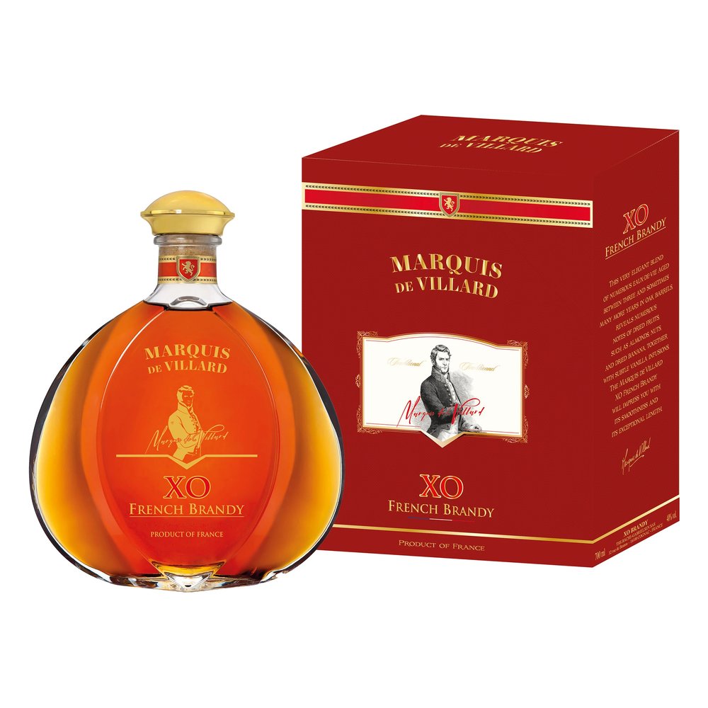 Brandy Marquis de Villard XO 40% 700 ml kartonik