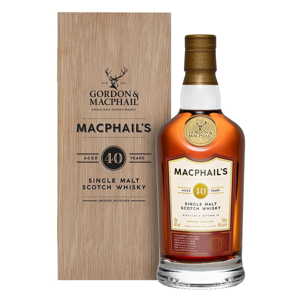 Whisky  Gordon & MacPhail Macphails 40YO 46% 700 ml Skrzynka
